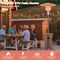 50000 BTU Round Table Design Propane Heater with Adjustable Temperature Knob Perfect for Outdoor Gatherings